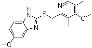structure of CAS# 73590-85-9, Ufiprazole