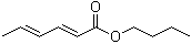 CAS # 7367-78-4, Sorbic acid butyl ester, (2E,4E)-2,4-Hexadienoic acid butyl ester, Butyl sorbate, NSC 19181, n-Butyl sorbate