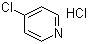 CAS # 7379-35-3, 4-Chloropyridine hydrochloride, 4-Chloropyridinium chloride