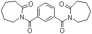 CAS # 7381-13-7, 1,1'-Isophthaloylbiscaprolactam, N,N'-Isophthaloyldicaprolactam, 1,1'-Isophthaloylbis[hexahydro-2H-azepin-2-one]