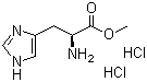 Methyl L-histidinate dihydrochloride molecular structure (CAS 7389-87-9)