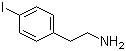 CAS # 73918-57-7, 2-(4-Iodophenyl)ethylamine, 4-Iodophenethylamine, p-Iodophenethylamine, p-Iodophenylethylamine