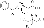 structure of CAS# 74103-07-4, Ketorolac tris salt