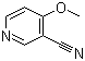structure of CAS# 74133-20-3, 4-Methoxypyridine-3-carbonitrile