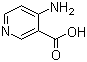 CAS # 7418-65-7, 4-Aminonicotinic acid, 4-Amino-3-pyridinecarboxylic acid
