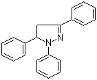 CAS # 742-01-8, 1,3,5-Triphenyl-4,5-dihydro-1H-pyrazole, 1,3,5-Triphenyl-4,5-dihydropyrazole, 1,3,5-Triphenylpyrazoline, 4,5-Dihydro-1,3,5-triphenyl-1H-pyrazole