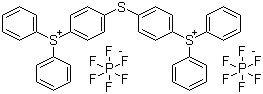 CAS 登录号：74227-35-3, 双(4-(二苯基锍)苯基)硫醚-双六氟磷酸盐
