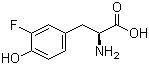 structure of CAS# 7423-96-3, 3-Fluoro-L-tyrosine