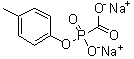 CAS 登录号：74270-24-9, 羟基(4-甲基苯氧基)膦羧酸氧化物二钠盐