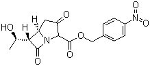 CAS # 74288-40-7, p-Nitrobenzyl-6-(1-hydroxyethyl)-1-azabicyclo(3.2.0)heptane-3,7-dione-2-carboxylate, 6-[(1R)-1-Hydroxyethyl]-3,7-dioxo-1-azabicyclo[3.2.0]heptane-2-carboxylic acid (5R,6S)-(4-nitrophenyl)methyl ester, ADC 13
