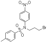 CAS # 743-28-2, N-(3-Bromopropyl)-4-methyl-N-(4-nitrophenyl)benzenesulfonamide, NSC 90605