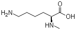 Nalpha-Methyl-L-lysine molecular structure (CAS 7431-89-2)