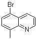 structure of CAS# 74316-55-5, 5-溴-8-甲基喹啉