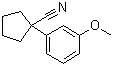 CAS # 74316-83-9, 1-(3-Methoxyphenyl)cyclopentanecarbonitrile