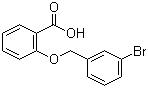structure of CAS# 743453-43-2, 2-(3-溴苄氧基)苯甲酸