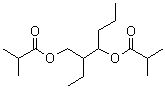 CAS 登录号：74367-30-9, 2-乙基-1-丙基-1,3-丙烷二基二(2-甲基丙酸酯)