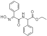 CAS # 744-04-7, alpha-[[2-(Hydroxyimino)-2-phenylacetyl]amino]benzeneacetic acid ethyl ester