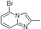 structure of CAS# 74420-51-2, 5-Bromo-2-methylimidazo[1,2-a]pyridine