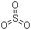 Sulfur trioxide molecular structure (CAS 7446-11-9)