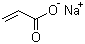 structure of CAS# 7446-81-3, Sodium acrylate