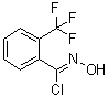 N-Hydroxy-2-(trifluoromethyl)benzimidoyl chloride molecular structure (CAS 74467-04-2)