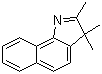 2,3,3-Trimethyl-3H-benzo[g]indole molecular structure (CAS 74470-85-2)