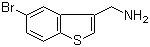 CAS # 744985-64-6, (5-Bromo-3-benzo[b]thienyl)methylamine
