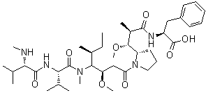 structure of CAS# 745017-94-1, 一甲基澳瑞他汀 F