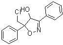 CAS # 7462-78-4, 5-(Chloromethyl)-4,5-dihydro-3,5-diphenyl-4-isoxazolol