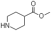 structure of CAS# 7462-86-4, Methyl 4-piperidinecarboxylate