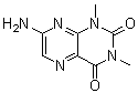 CAS # 7464-70-2, 7-Amino-1,3-dimethyl-2,4(1H,3H)-pteridinedione, 7-Amino-1,3-dimethyllumazine, NSC 400022