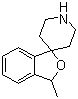 structure of CAS# 747353-15-7, 3-Methyl-3H-spiro[2-benzofuran-1,4'-piperidine]