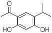 structure of CAS# 747414-17-1, 1-(2,4-二羟基-5-异丙基苯基)乙酮