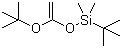 CAS # 74786-02-0, (1-tert-Butoxyvinyloxy)(tert-butyl)dimethylsilane, [[1-(tert-butoxy)ethenyl]oxy](tert-butyl)dimethylsilane