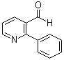 structure of CAS# 74796-19-3, 2-苯基-3-吡啶甲醛