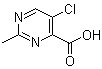 CAS # 74840-47-4, 5-Chloro-2-methylpyrimidine-4-carboxylic acid