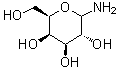 structure of CAS# 74867-91-7, D-吡喃半乳糖胺