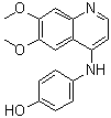 CAS # 748707-58-6, 4-[(6,7-Dimethoxy-4-quinolinyl)amino]phenol