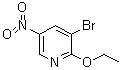 CAS 登录号：74919-31-6, 3-溴-2-乙氧基-5-硝基吡啶