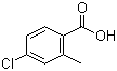 CAS 登录号：7499-07-2, 4-氯-2-甲基苯甲酸