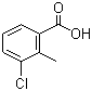 CAS # 7499-08-3, 3-Chloro-2-methylbenzoic acid, 3-Chloro-o-toluic acid