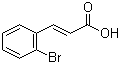 structure of CAS# 7499-56-1, 2-溴肉桂酸