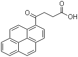 structure of CAS# 7499-60-7, 4-Oxo-4-pyren-1-ylbutyric acid