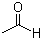 Acetaldehyde molecular structure (CAS 75-07-0)