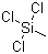 Methyltrichlorosilane molecular structure (CAS 75-79-6)