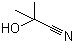 丙酮氰醇分子结构 (CAS 75-86-5)