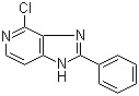 CAS # 75007-96-4, 4-Chloro-2-phenyl-1H-imidazo[4,5-c]pyridine, 4-Chloro-2-phenyl-3H-imidazo[4,5-c]pyridine