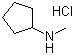 structure of CAS# 75098-42-9, N-Methylcyclopentanamine hydrochloride