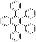 1,2,3,4-Tetraphenylnaphthalene molecular structure (CAS 751-38-2)