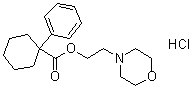 CAS 登录号：75136-54-8, 1-苯基环己烷羧酸 2-(4-吗啉基)乙基酯盐酸盐